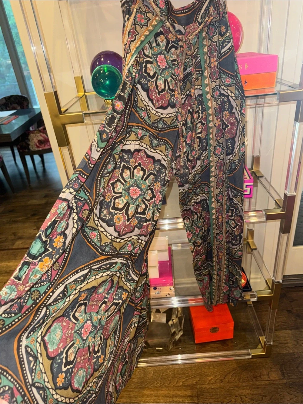 Johnny Was 2 piece flowy outfit - Picture 9 of 10